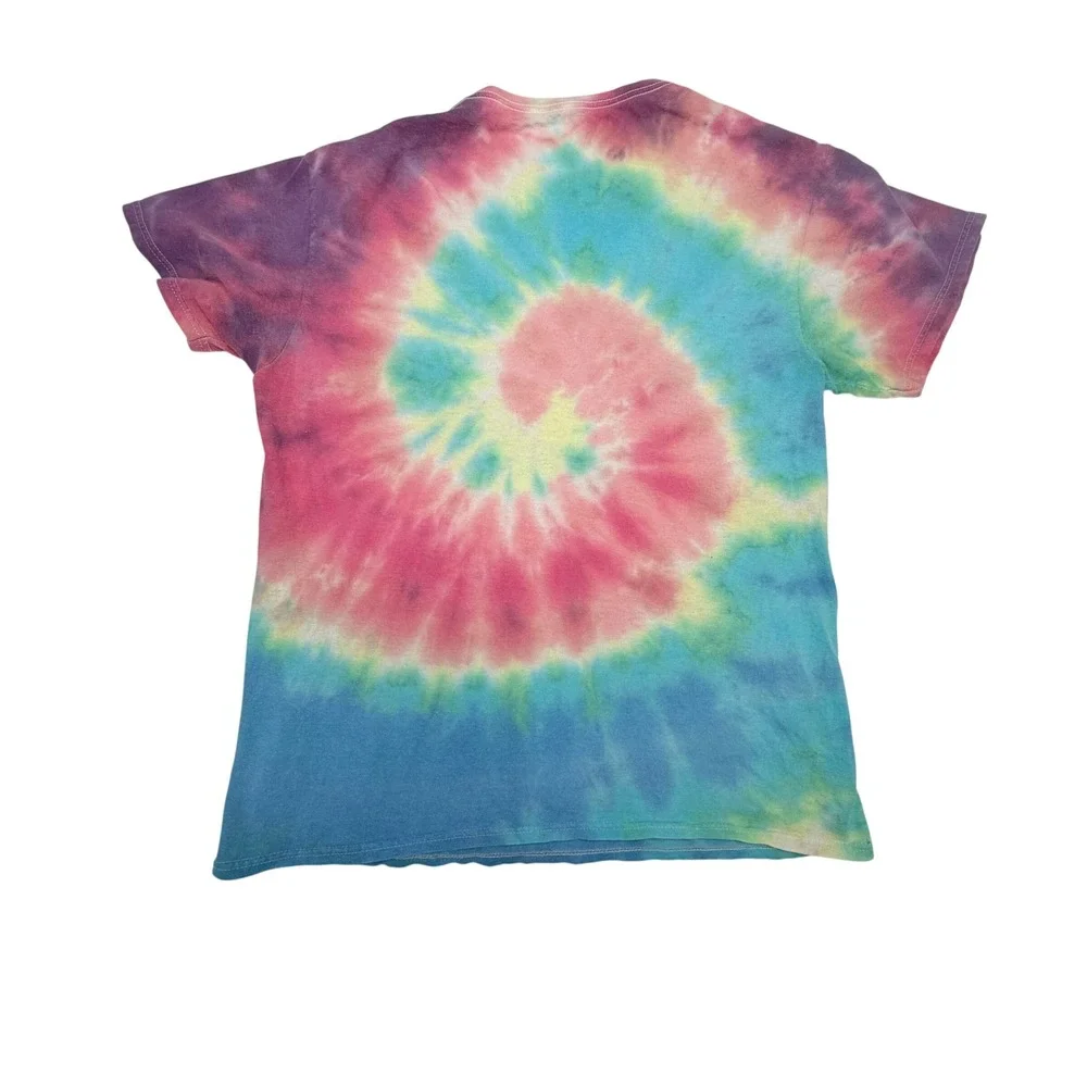 Y2K Volkswagen VW‎ Bus Hippie Tie Dye Mens Medium Tee Psychedelic  Rainbow Retro